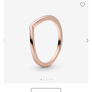Rose gold ring